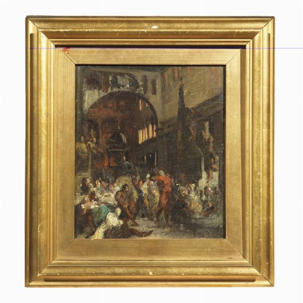 GATTI ANNIBALE : Annibale Gatti  - Asta Dipinti e Sculture del XIX e XX secolo - Associazione Nazionale - Case d'Asta italiane