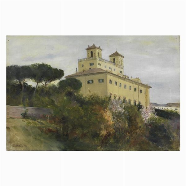 Scuola del sec. XIX  - Asta Dipinti e Sculture del XIX e XX secolo - Associazione Nazionale - Case d'Asta italiane