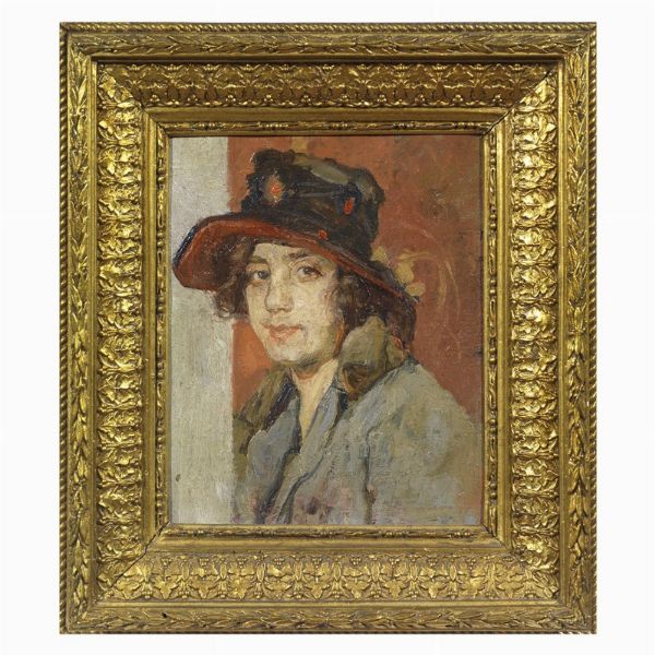 Scuola napoletana, primo XX sec.  - Asta Dipinti e Sculture del XIX e XX secolo - Associazione Nazionale - Case d'Asta italiane