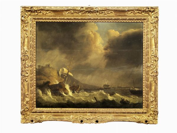 Scuola inglese, sec. XIX  - Asta Dipinti e Sculture del XIX e XX secolo - Associazione Nazionale - Case d'Asta italiane