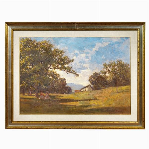 Giulio Fiori  - Asta Dipinti e Sculture del XIX e XX secolo - Associazione Nazionale - Case d'Asta italiane