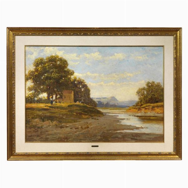 Giulio Fiori  - Asta Dipinti e Sculture del XIX e XX secolo - Associazione Nazionale - Case d'Asta italiane