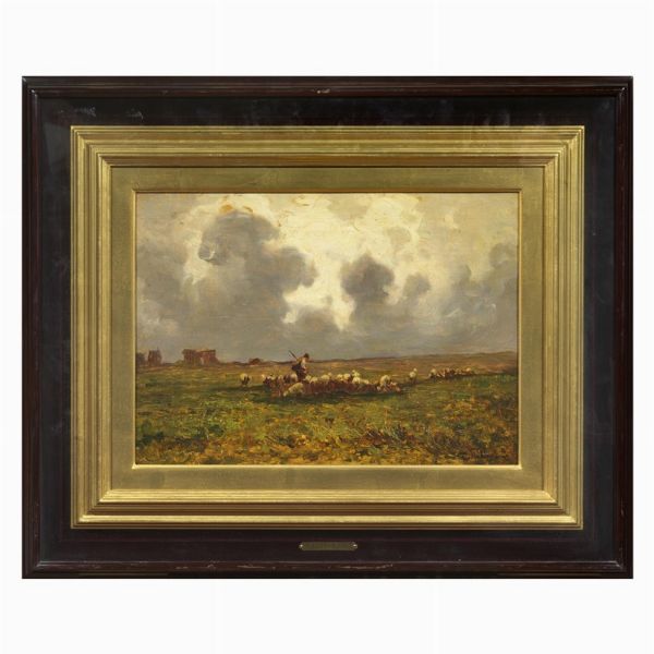 Buscaglione Giuseppe : Giuseppe Buscaglione  - Asta Dipinti e Sculture del XIX e XX secolo - Associazione Nazionale - Case d'Asta italiane