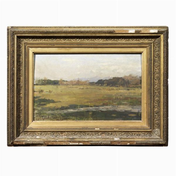 GIOLI FRANCESCO : Francesco Gioli  - Asta Dipinti e Sculture del XIX e XX secolo - Associazione Nazionale - Case d'Asta italiane