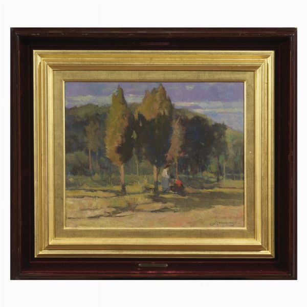 TOMMASI LUDOVICO : Ludovico Tommasi  - Asta Dipinti e Sculture del XIX e XX secolo - Associazione Nazionale - Case d'Asta italiane