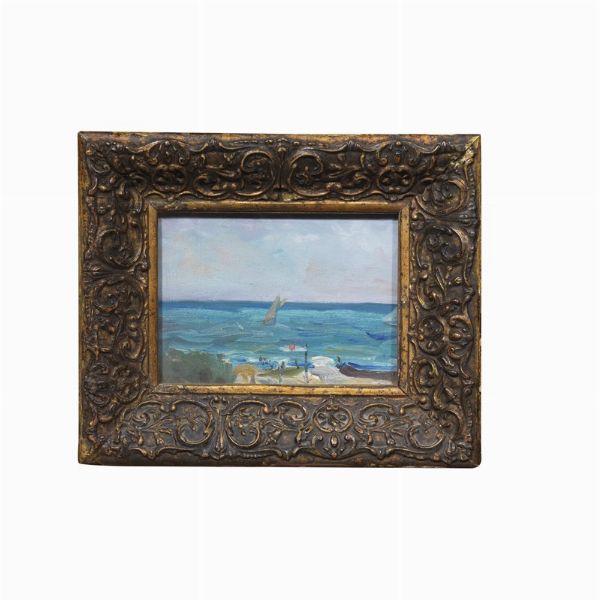 LEVY MOSES : Moses Levy  - Asta Dipinti e Sculture del XIX e XX secolo - Associazione Nazionale - Case d'Asta italiane