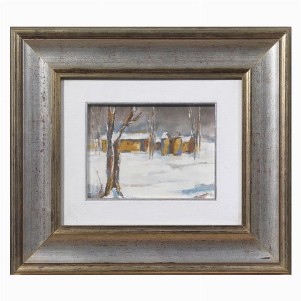 Scuola italiana, sec. XX  - Asta Dipinti e Sculture del XIX e XX secolo - Associazione Nazionale - Case d'Asta italiane