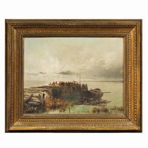 GORRA GIULIO : Giulio Gorra  - Asta Dipinti e Sculture del XIX e XX secolo - Associazione Nazionale - Case d'Asta italiane