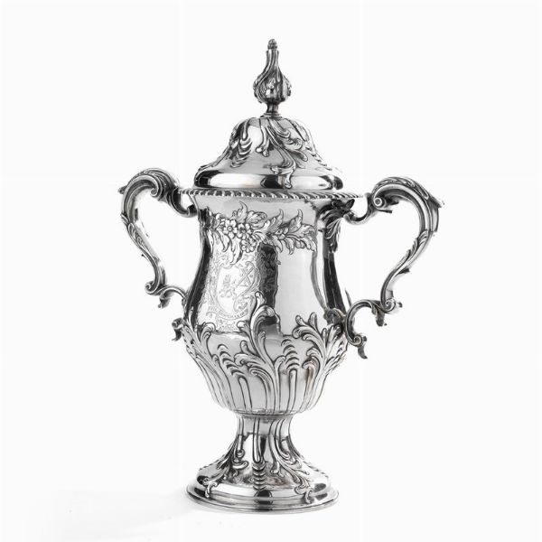 COPPA BIANSATA, LONDRA, 1767, ARGENTIERE  - Asta Argenti italiani ed europei - Associazione Nazionale - Case d'Asta italiane