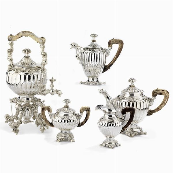 SERVIZIO DA T&Egrave; E CAFF&Egrave;, SECOLO XX  - Asta Argenti italiani ed europei - Associazione Nazionale - Case d'Asta italiane