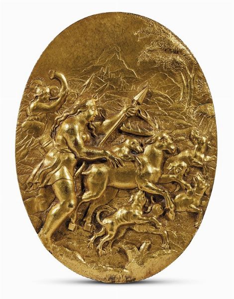 Germania, inizi secolo XVII  - Asta Placchette, medaglie, bronzetti  - Associazione Nazionale - Case d'Asta italiane