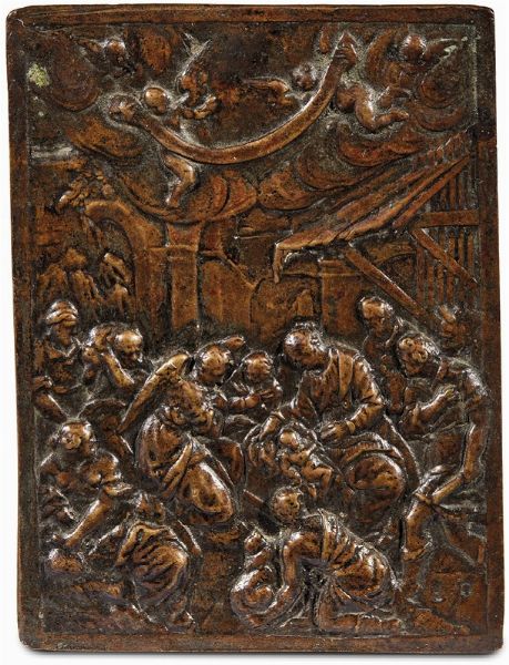 Augsburg, inizi secolo XVII  - Asta Placchette, medaglie, bronzetti  - Associazione Nazionale - Case d'Asta italiane