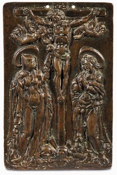 Germania meridionale, ultimo quarto del secolo XVI  - Asta Placchette, medaglie, bronzetti  - Associazione Nazionale - Case d'Asta italiane