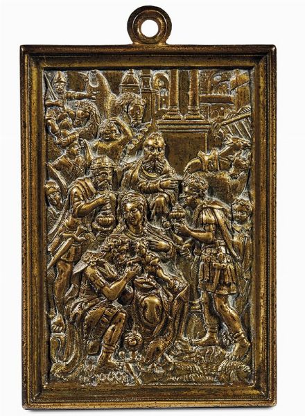 Spagna, inizi secolo XVII  - Asta Placchette, medaglie, bronzetti  - Associazione Nazionale - Case d'Asta italiane