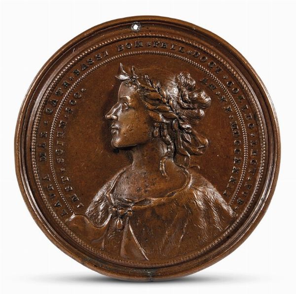 Antonio Lazari  - Asta Placchette, medaglie, bronzetti  - Associazione Nazionale - Case d'Asta italiane