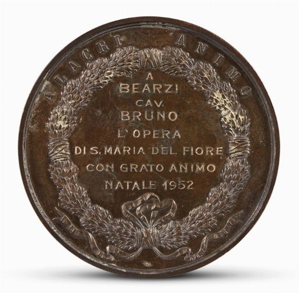 L. Gori  - Asta Placchette, medaglie, bronzetti  - Associazione Nazionale - Case d'Asta italiane