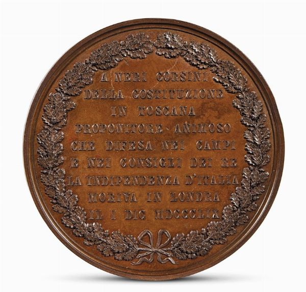 E. Santarelli, N. Cerbara  - Asta Placchette, medaglie, bronzetti  - Associazione Nazionale - Case d'Asta italiane