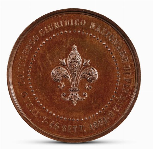 I. Vagnetti  - Asta Placchette, medaglie, bronzetti  - Associazione Nazionale - Case d'Asta italiane