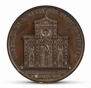 L. Gori  - Asta Placchette, medaglie, bronzetti  - Associazione Nazionale - Case d'Asta italiane