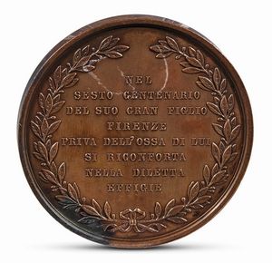 G. Dupr, L. Gori  - Asta Placchette, medaglie, bronzetti  - Associazione Nazionale - Case d'Asta italiane