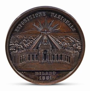 C. Ferrario, A. Bergamaschi  - Asta Placchette, medaglie, bronzetti  - Associazione Nazionale - Case d'Asta italiane