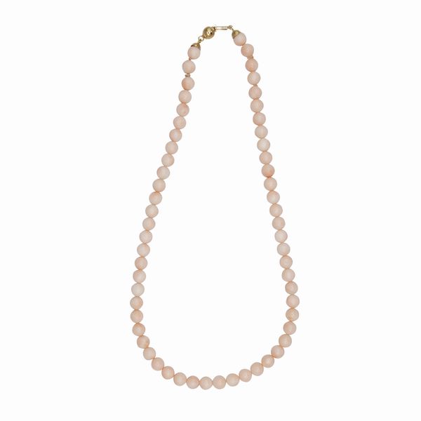 Collana corallo secundum  - Asta Asta 102 - Gioielli, Orologi e Argenti - Associazione Nazionale - Case d'Asta italiane