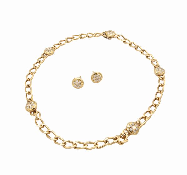 Parure collana e orecchini  - Asta Asta 102 - Gioielli, Orologi e Argenti - Associazione Nazionale - Case d'Asta italiane