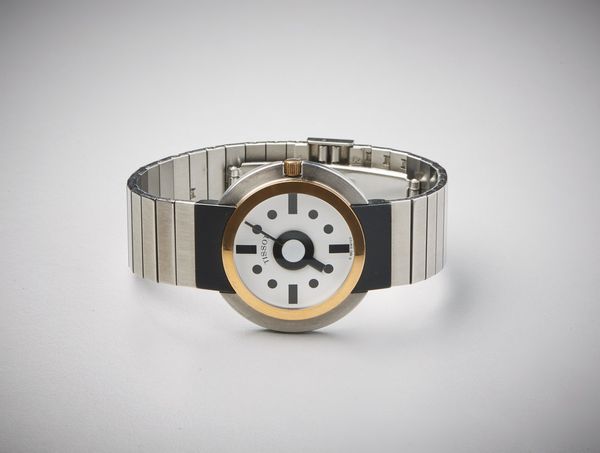 TISSOT : OrologioTissot Heritage Memphis ''Ettore Sottsass'' anno 1988 in acciaio  - Asta Asta 366 | GIOIELLI - OROLOGI - Giunonicae Online - Associazione Nazionale - Case d'Asta italiane