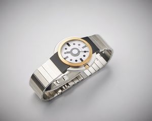 TISSOT : OrologioTissot Heritage Memphis ''Ettore Sottsass'' anno 1988 in acciaio  - Asta Asta 366 | GIOIELLI - OROLOGI - Giunonicae Online - Associazione Nazionale - Case d'Asta italiane