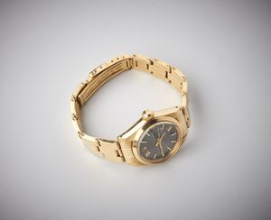 ROLEX : Orologio da donna  modello Datejust in oro giallo 750/1000 con quadrante  colore grigio ardesia. Misura mm 26  - Asta Asta 366 | GIOIELLI - OROLOGI - Giunonicae Online - Associazione Nazionale - Case d'Asta italiane