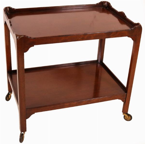 Carrello portavivande in legno di mogano  - Asta Parade I - Arredi e Dipinti Antichi - Associazione Nazionale - Case d'Asta italiane