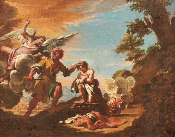 Sacrificio di Isacco  - Asta Parade I - Arredi e Dipinti Antichi - Associazione Nazionale - Case d'Asta italiane
