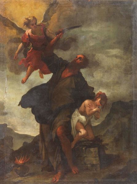 Sacrificio di Isacco  - Asta Parade I - Arredi e Dipinti Antichi - Associazione Nazionale - Case d'Asta italiane