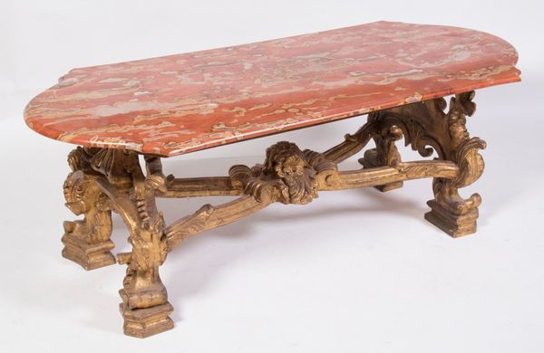 Tavolo in legno intagliato e dorato  - Asta Parade I - Arredi e Dipinti Antichi - Associazione Nazionale - Case d'Asta italiane