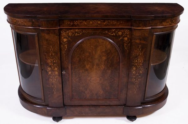 Vetrina lastronata in radica  - Asta Parade I - Arredi e Dipinti Antichi - Associazione Nazionale - Case d'Asta italiane