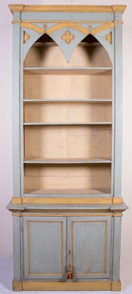 Mobile a doppio corpo in legno laccato  - Asta Parade I - Arredi e Dipinti Antichi - Associazione Nazionale - Case d'Asta italiane