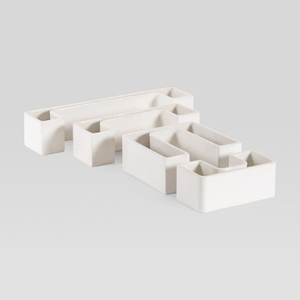 Angelo Mangiarotti, prod. Danese Milano (4)  - Asta Design e Arti Decorative del 900 - Associazione Nazionale - Case d'Asta italiane