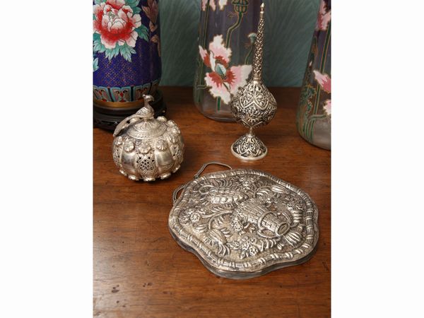 Lotto di curiosit� in argento  - Asta House Sale: La casa fiorentina di un collezionista - Associazione Nazionale - Case d'Asta italiane