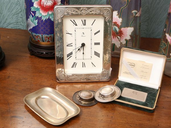 Lotto di curiosit� da scrivania in argento  - Asta House Sale: La casa fiorentina di un collezionista - Associazione Nazionale - Case d'Asta italiane