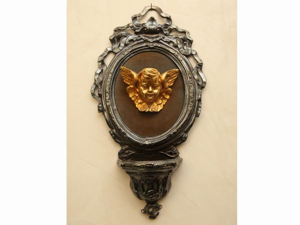 Coppia di grandi acquasantiere in argento, Anzolo Scarabello  - Asta House Sale: La casa fiorentina di un collezionista - Associazione Nazionale - Case d'Asta italiane