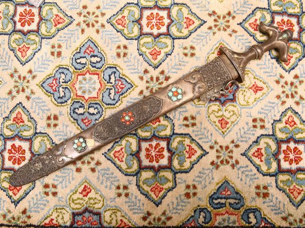 Spada ornamentale in argento  - Asta House Sale: La casa fiorentina di un collezionista - Associazione Nazionale - Case d'Asta italiane