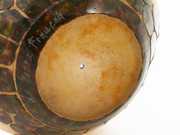 Vasetto Schneider Le Verre Fran�aise decoro Annel�  - Asta House Sale: La casa fiorentina di un collezionista - Associazione Nazionale - Case d'Asta italiane