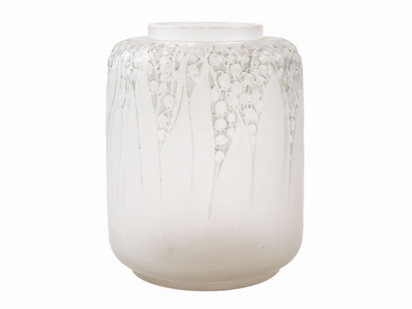 Vaso R. Lalique denominato Muguet  - Asta House Sale: La casa fiorentina di un collezionista - Associazione Nazionale - Case d'Asta italiane