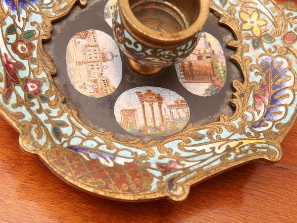 Bugia in smalti cloisonn� e micromosaici romani  - Asta House Sale: La casa fiorentina di un collezionista - Associazione Nazionale - Case d'Asta italiane