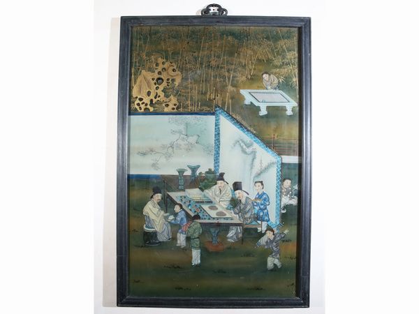 Due dipinti su vetro  - Asta House Sale: La casa fiorentina di un collezionista - Associazione Nazionale - Case d'Asta italiane