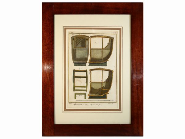 Menuisier en Voitures  - Asta House Sale: La casa fiorentina di un collezionista - Associazione Nazionale - Case d'Asta italiane