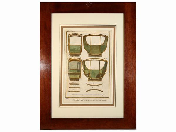 Menuisier en Voitures  - Asta House Sale: La casa fiorentina di un collezionista - Associazione Nazionale - Case d'Asta italiane