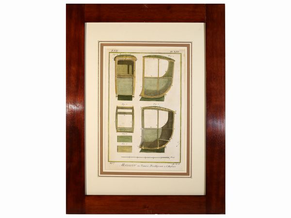 Menuisier en Voitures  - Asta House Sale: La casa fiorentina di un collezionista - Associazione Nazionale - Case d'Asta italiane