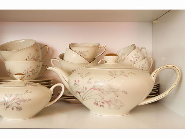 Servizio da t� e caff� in porcellana tedesca  - Asta House Sale: La casa fiorentina di un collezionista - Associazione Nazionale - Case d'Asta italiane