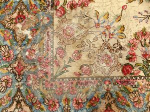 Grande tappeto persiano di vecchia manifattura  - Asta House Sale: La casa fiorentina di un collezionista - Associazione Nazionale - Case d'Asta italiane